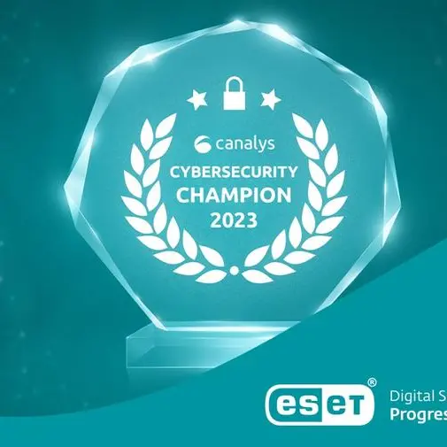 ESET achieves the Champion position in Canalys Global Cybersecurity Leadership Matrix 2023