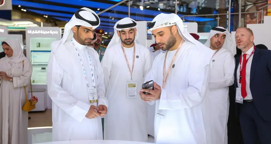 Sharjah Government Pavilion at GITEX Global welcomes a host of senior officials