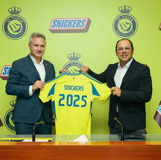 Snickers announced as platinum sponsor of Al Nassr Football Club for the 2024/2025 season