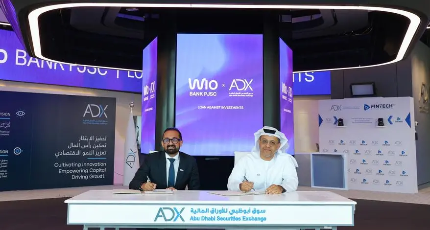 Wio Bank and ADX enable investors to borrow cash against their ADX-listed shares