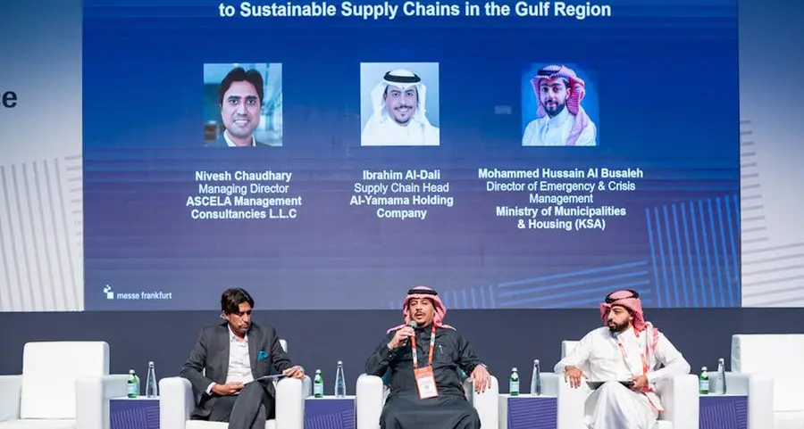 Industry leaders address solutions for achieving sustainable supply chains in the Gulf at Logimotion