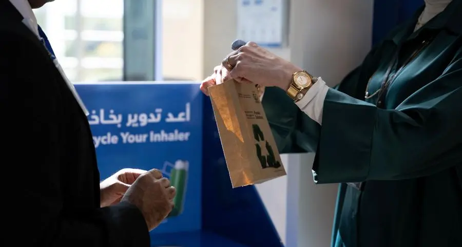 Sheikh Shakhbout Medical City and AstraZeneca launch an asthma inhaler recycling initiative