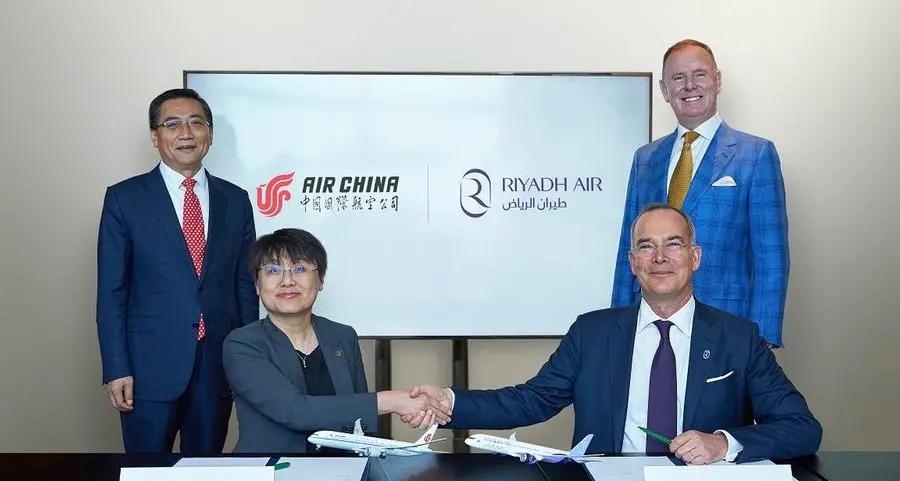 Riyadh Air and Air China to strengthen relations following the signing of MoU at IATA AGM in Dubai