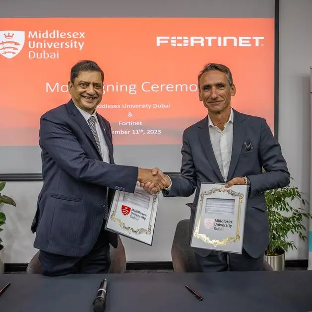 Middlesex University Dubai joins Fortinet Academic Partner Program to advance cybersecurity skillsets in the uae