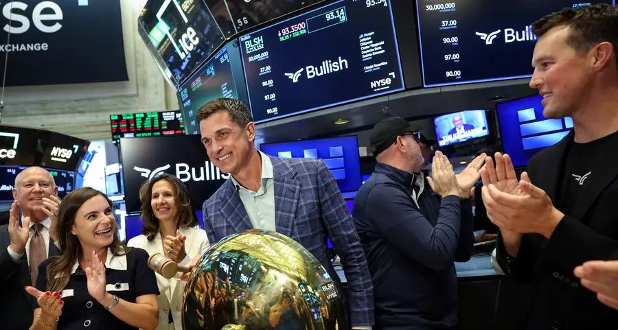 Crypto exchange Bullish valued at nearly $13.2bln in blowout NYSE debut