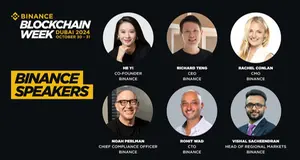 Leading industry experts take the stage: Speaker line-up for Binance Blockchain Week Dubai 2024 revealed