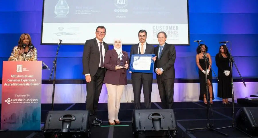 Queen Alia International Airport recognized for customer experience excellence