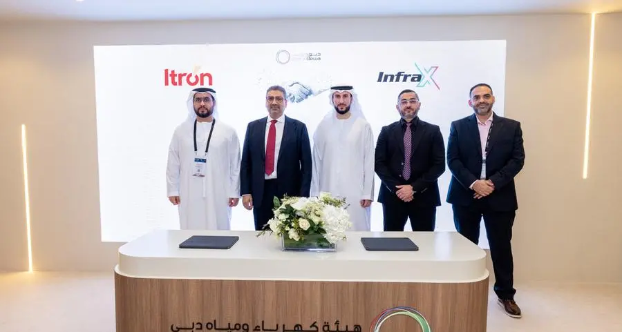 InfraX and Itron sign MoU to accelerate smart utility and IoT solutions across the UAE