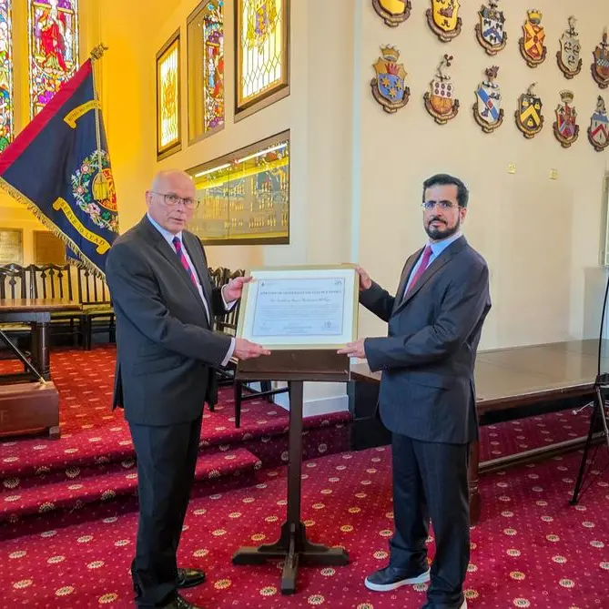 Saeed Mohammed Al Tayer honoured as the first outstanding civilian leader by Sandhurst Lifetime of Leadership Excellence Award
