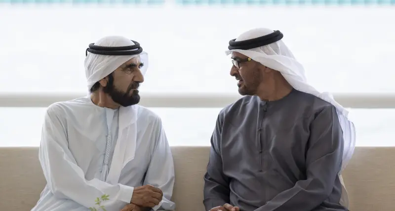 UAE President meets Mohammed bin Rashid
