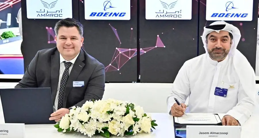 AMMROC and Boeing sign MoU to cooperate in component maintenance and industrial initiatives
