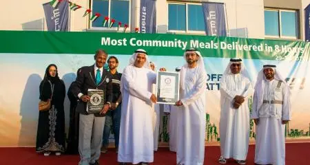 Dubai Investments, Beit Al Khair create Guinness World Records for the Most Community Meals delivered in less than three hours