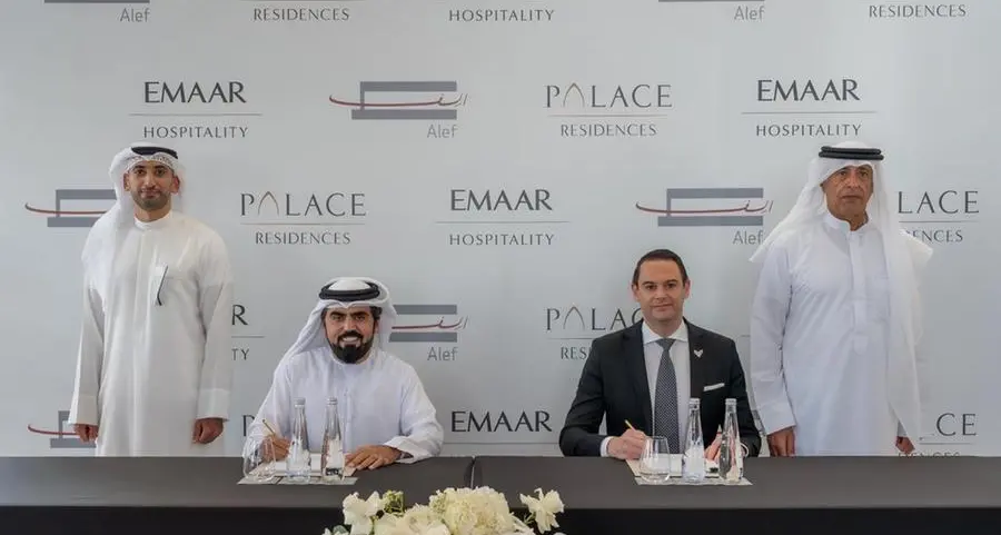 Emaar Hospitality Group and Alef Group forge strategic alliance to introduce Palace Residences Al Mamsha in Sharjah