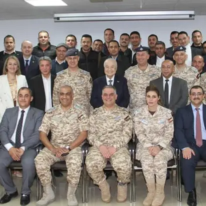 Abu-Ghazaleh Knowledge Stations hold graduation ceremony of TOT Program for the Royal Jordanian Air Force officers