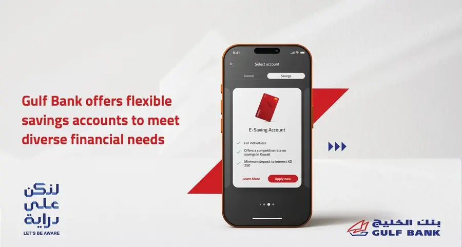 Gulf Bank offers flexible savings accounts to meet diverse financial needs