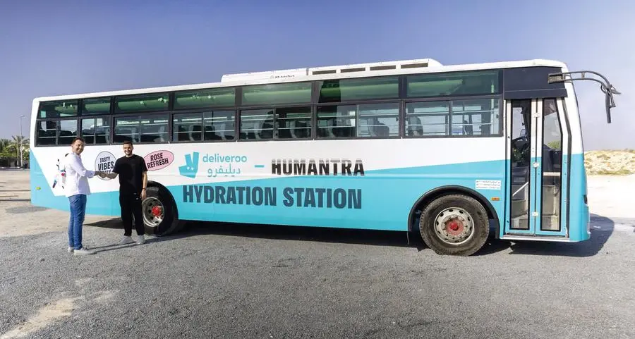 Deliveroo and Humantra launch Hydration Station as part of Rider Summer Initiatives