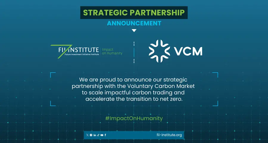 FII Institute and VCM sign strategic partnership to advance high-integrity climate finance