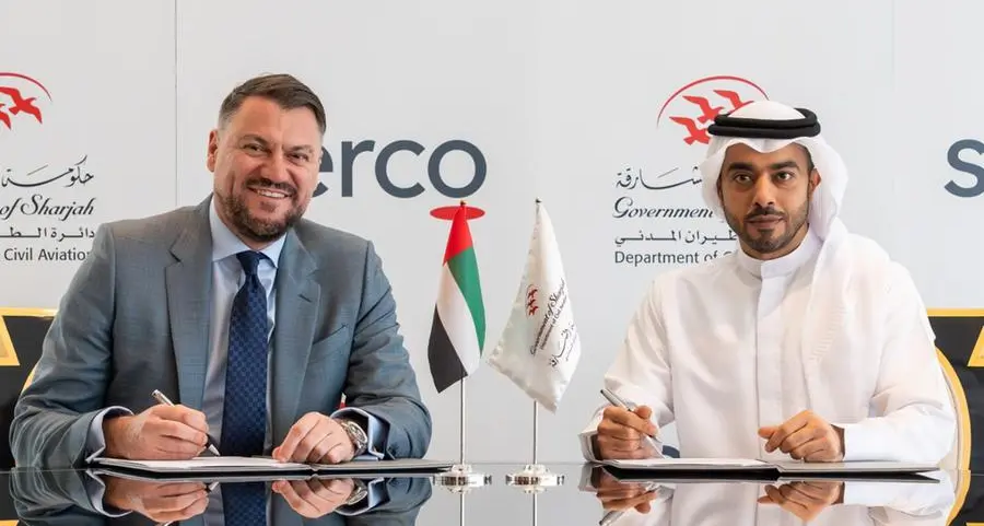 The Department of Civil Aviation in Sharjah and Serco renew air navigation services contract