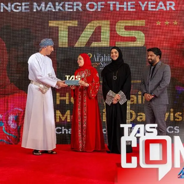 The Honourable Lujaina Mohsin Darwish received ‘The Change Maker of the Year’ and ‘TAS Icon’ Awards