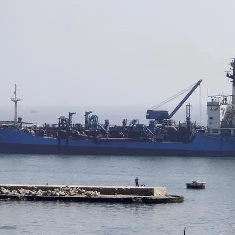 Suez Canal Authority carries out repairs to missile-hit vessel