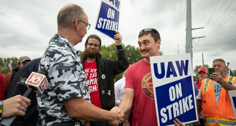 US auto workers' union reports progress, holds off on strike expansion