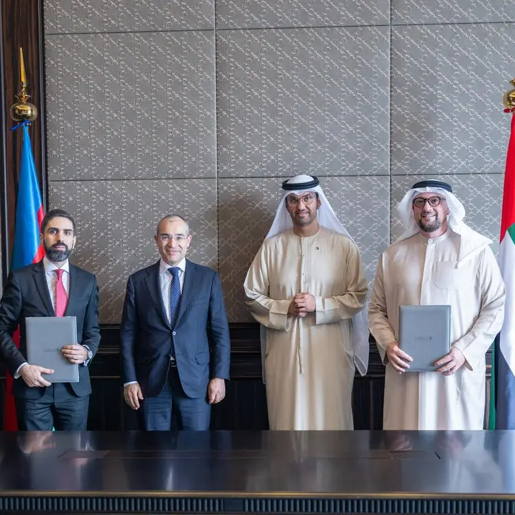 Masdar partners with Azerbaijan's SOCAR to develop renewable energy projects with 4 GW capacity