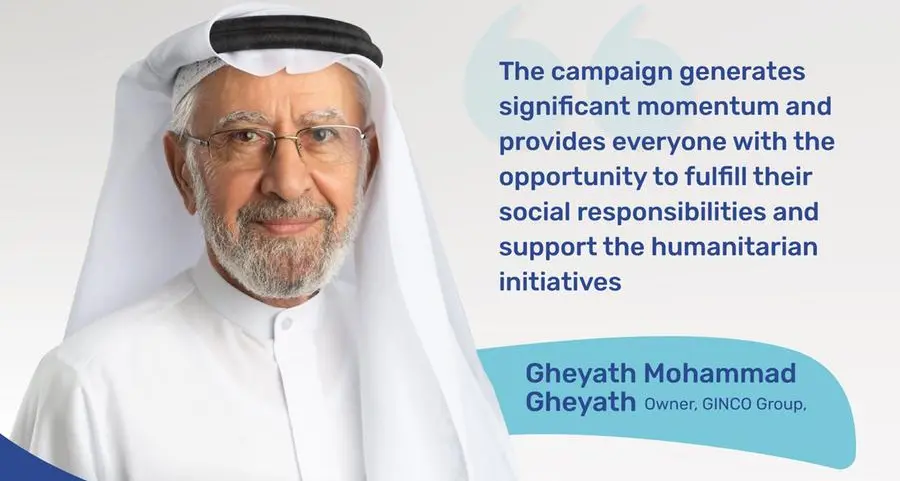 Emirati businessman Gheyath Mohammad Gheyath contributes AED 7mln to Fathers’ Endowment campaign