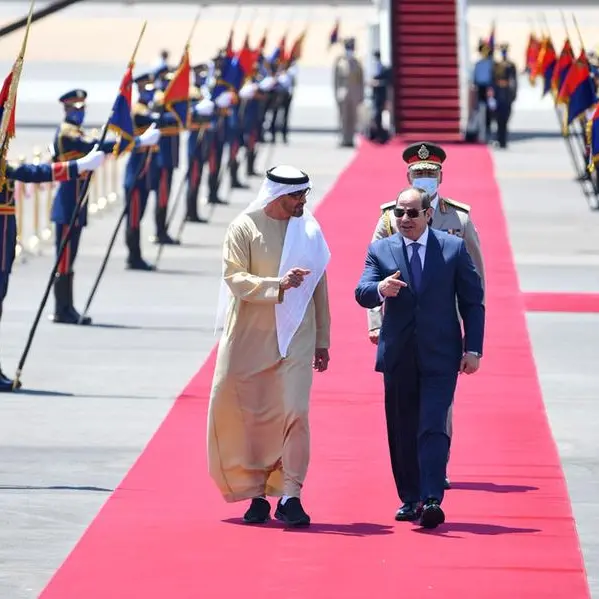 El-Sisi welcomes Emirati President at El Alamein airport: Egypt