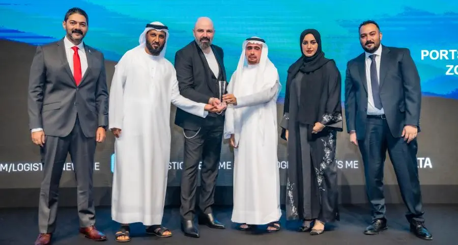 “Ports, Customs and Free Zone” wins “Innovation in the Maritime Industry” Award at the Logistics & Transport Awards 2023