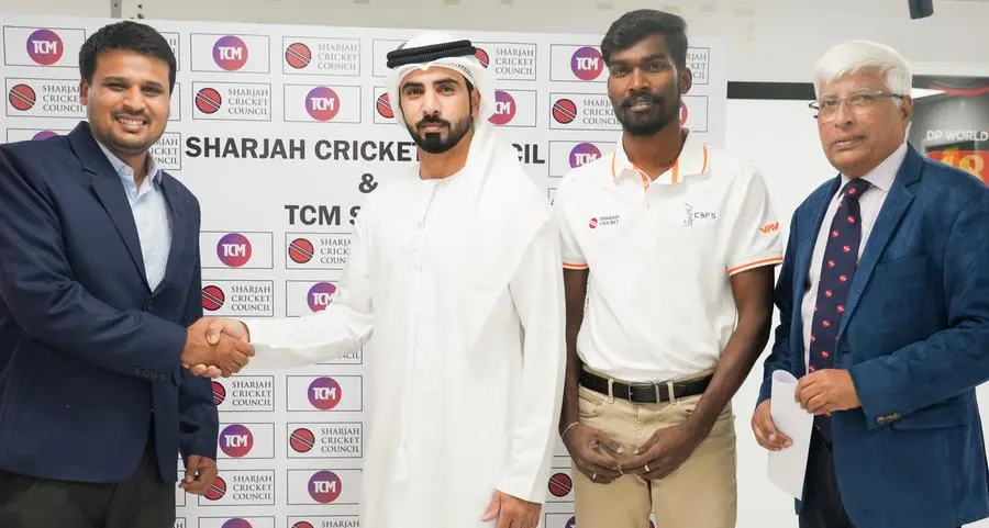 Sharjah Cricket signs historic three-year deal with TCM-Dubai