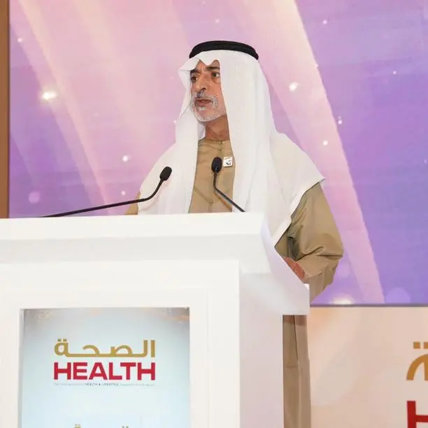 Sheikh Nahyan Bin Mubarak witnesses the honoring of 63 healthcare heroes at the fourth Annual Health Awards