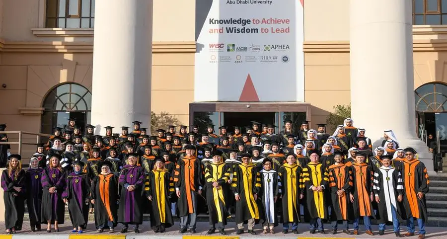 Abu Dhabi University Celebrates 1,516 Graduates from across 50 programs