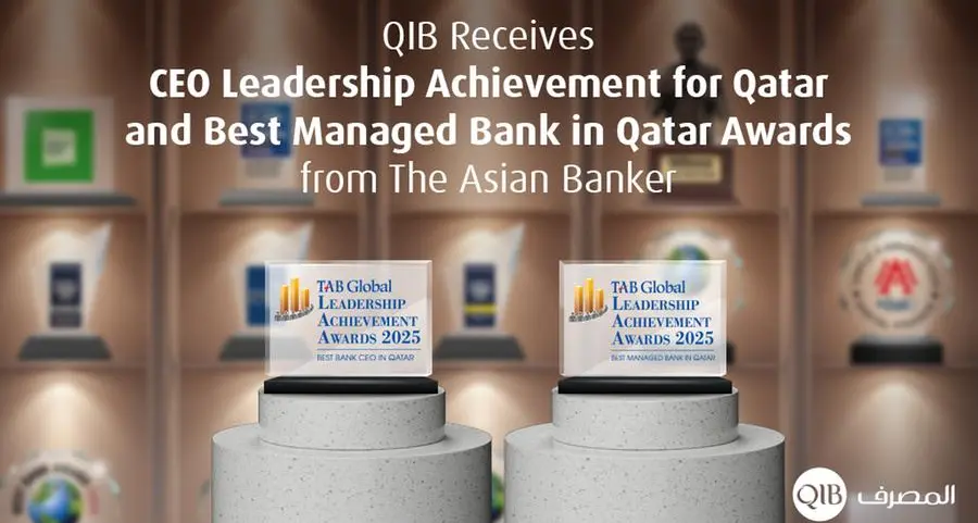 QIB receives CEO Leadership Achievement for Qatar and Best Managed Bank in Qatar Awards from The Asian Banker