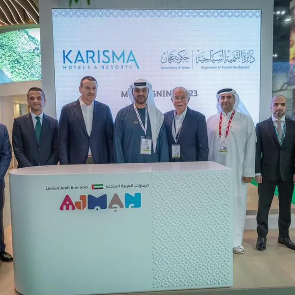 Ajman Tourism and Karisma Hotels and Resorts join forces at WTM London 2023