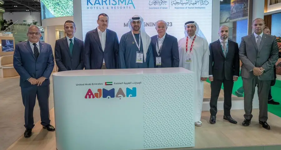 Ajman Tourism and Karisma Hotels and Resorts join forces at WTM London 2023