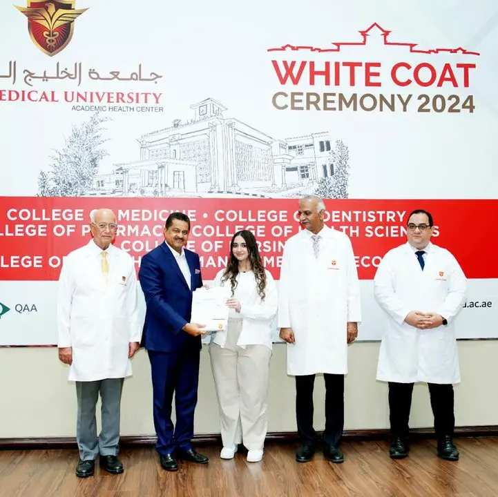 700 new health professionals sworn in during Gulf Medical University's 26th Biggest White Coat Ceremony