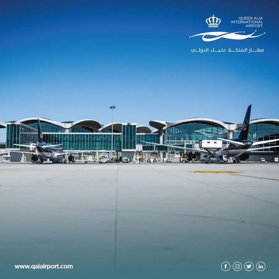 مطار الملكة علياء الدولي يستقبل أكثر من 5.1 مليون مسافر لغاية شهر آب 2022