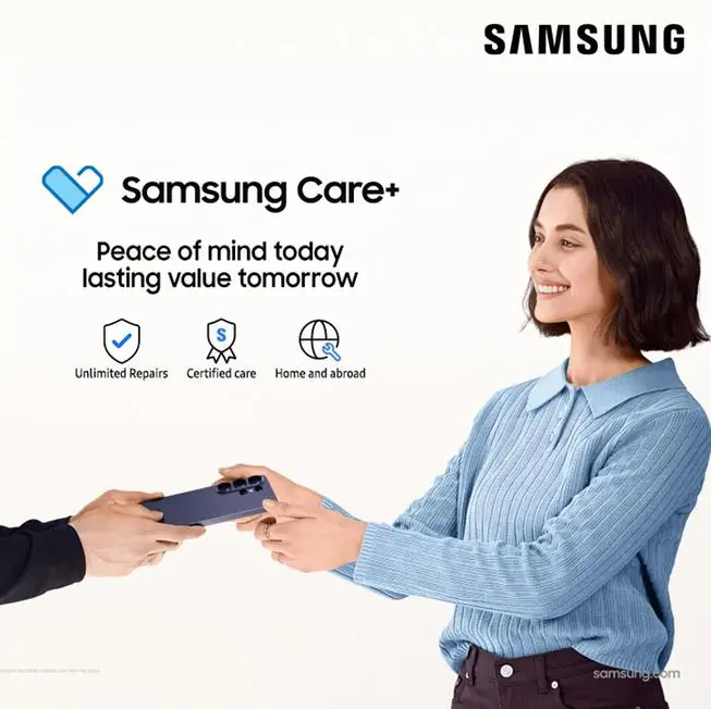 From day one to years later: Samsung Care+ offers comprehensive protection for Galaxy users in the UAE