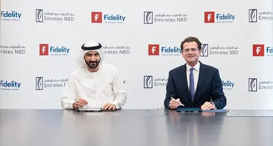 Emirates NBD signs MoU with Fidelity International