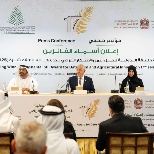 Khalifa International Award for Date Palm and Agricultural Innovation announces 2025 Winners in 17th edition