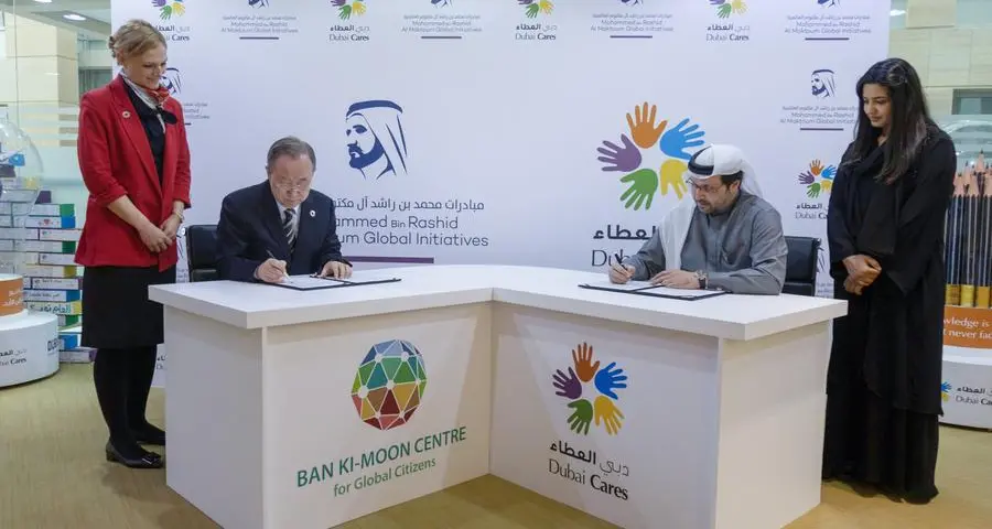 Dubai Cares partners with the Ban Ki-moon Centre for Global Citizens to empower youth for climate action