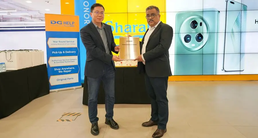 HONOR announces collaboration with Sharaf DG