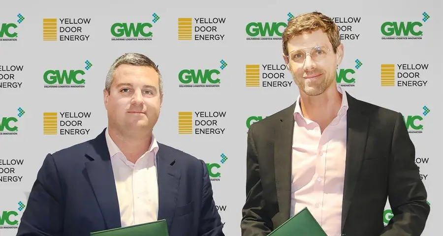 GWC and Yellow Door Energy announce partnership for one of the largest solar power projects in GCC region