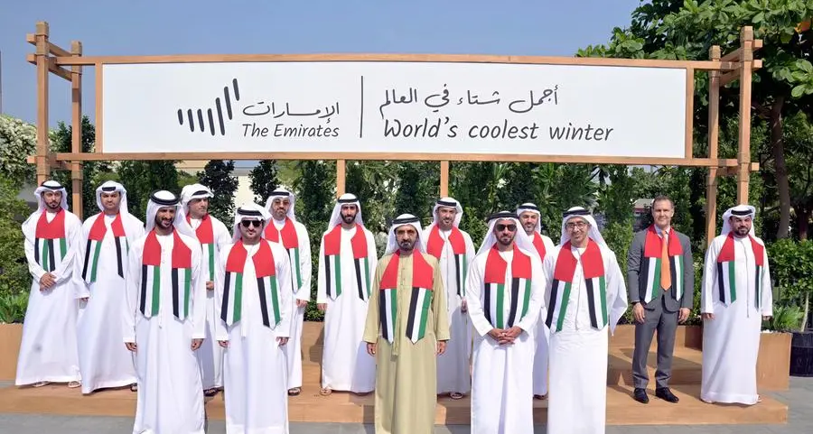 Sheikh Mohammed launches 3rd edition of the “World’s Coolest Winter” campaign