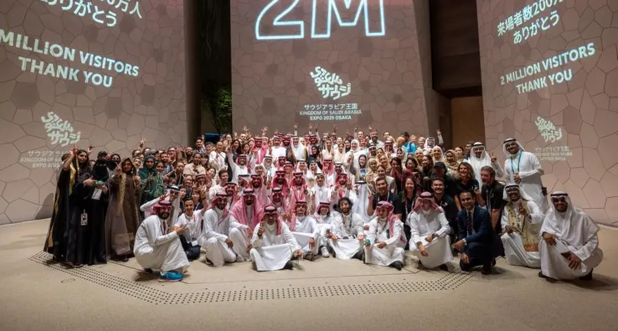 The Saudi Arabia Pavilion at Expo 2025 Osaka celebrates 2 million visitors