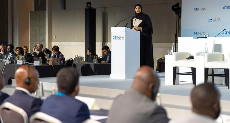 UAE Minister of Climate Change and Environment reinforces commitment to global energy transition at 15th IRENA Assembly