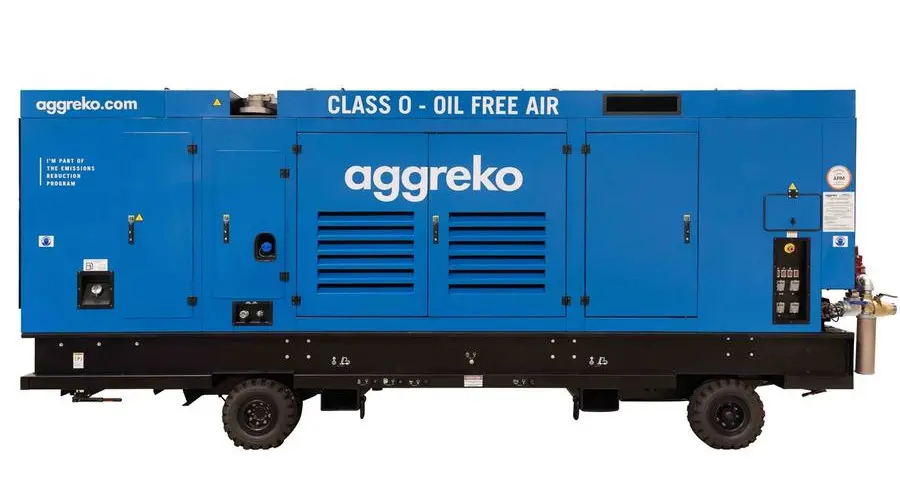 Aggreko launches Stage 3 low emission 100% oil-free air compressor fleet in the region