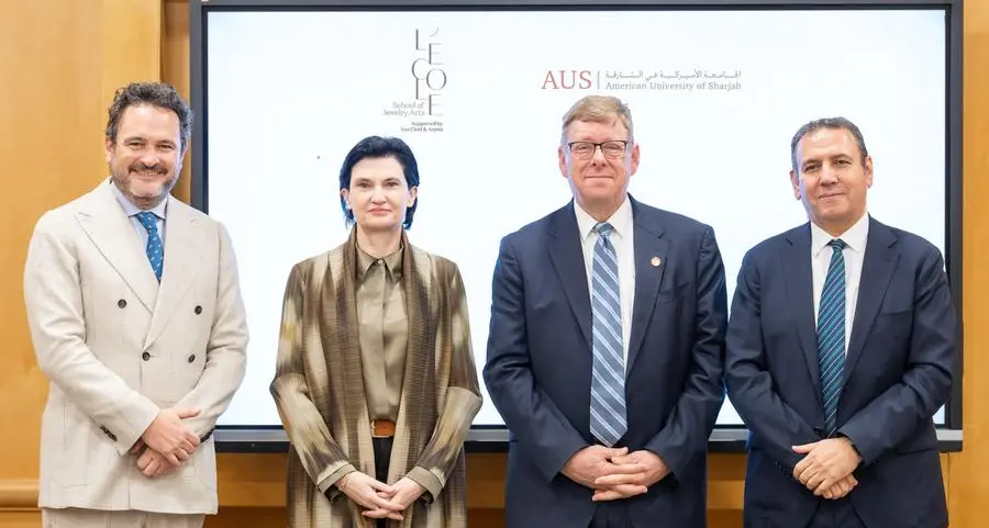 AUS partners with L’ÉCOLE Middle East, School of Jewelry Arts to bridge academia and world of jewelry
