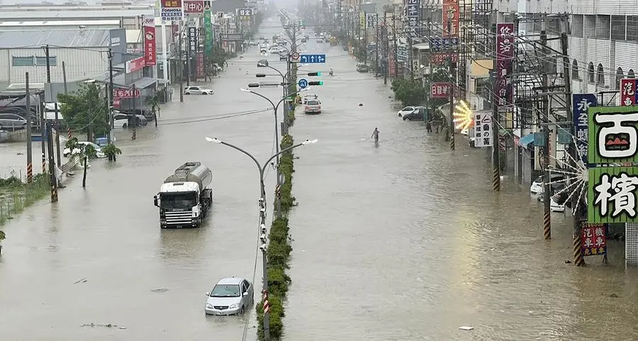 Cargo ship sinks as Typhoon Gaemi passes over Taiwan