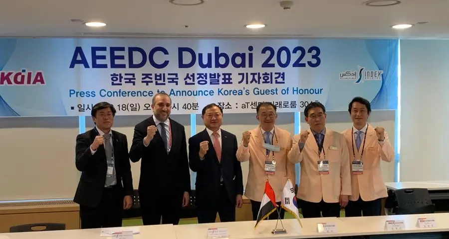 South Korea announced as guest of honour at AEEDC Dubai 2023